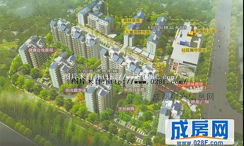 大观城市花园-外观图