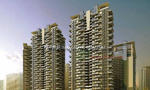 城市春天-外观图