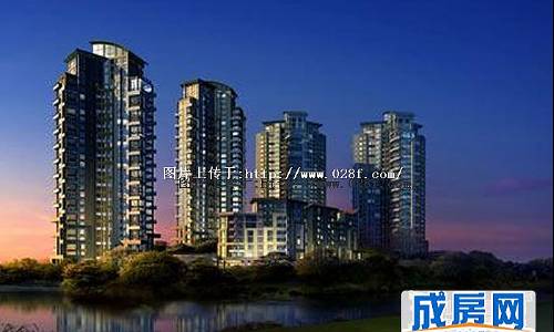 麓山国际社区高层豪宅茵特拉肯-外观图