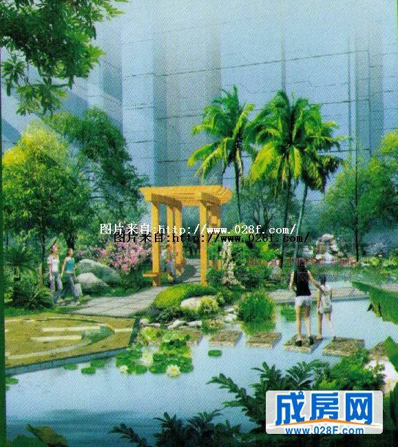 尚林家园小区环境,点击放大