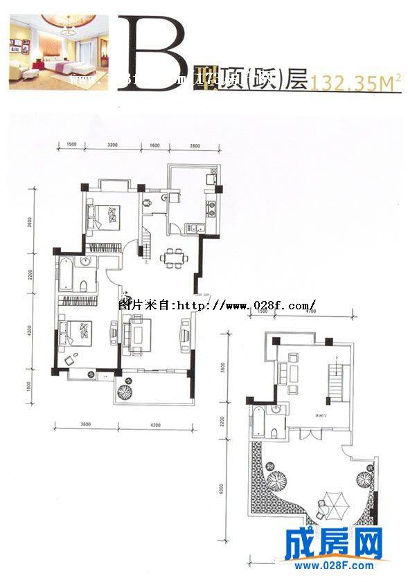 齐力光华岁月·碧水湾户型图,点击放大