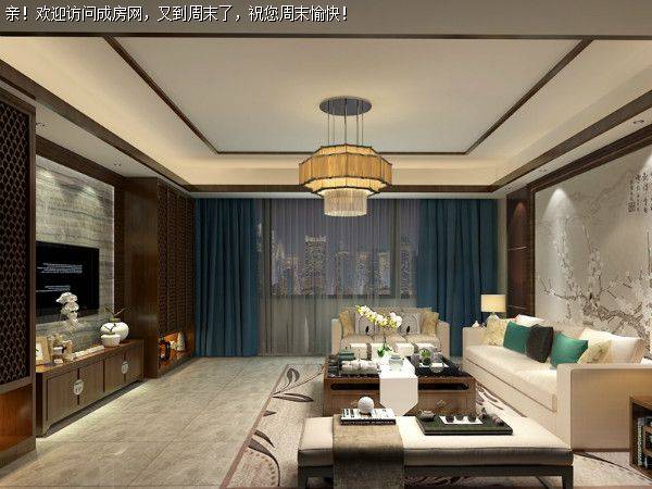 成都装修公司推荐龙樾湾新中式风格案例