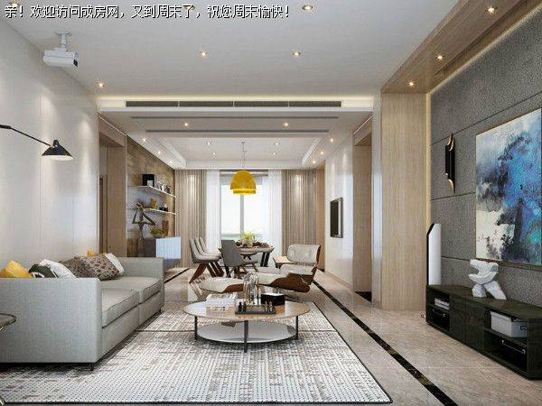 成都最好的装修公司华煕艺术村现代风格