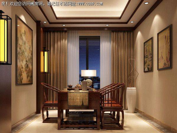 成都装修公司推荐华煕艺术村中式风格案例赏析