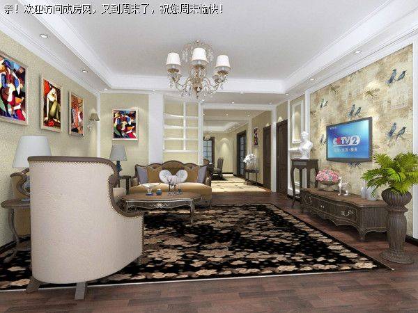 成都装修公司推荐合能蹼丽现代简欧风格