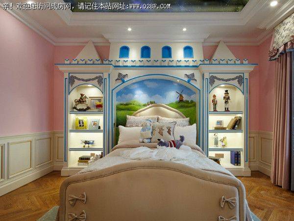 成都别墅装修人居紫云庭法式风格案例