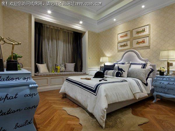 成都别墅装修人居紫云庭法式风格案例