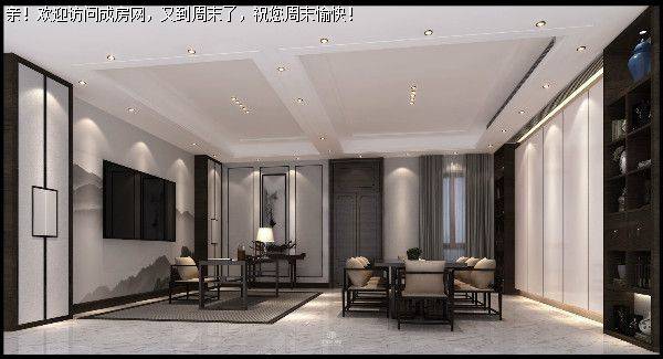 成都装修公司推荐九龙仓御园极简现代风格案例