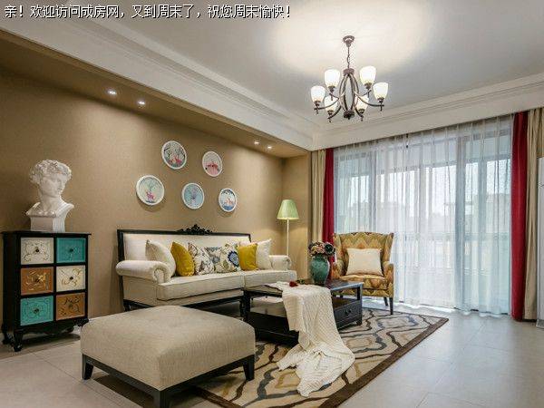 九龙仓时代上城美式风格案例 