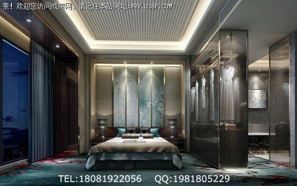 华润凤凰城港式风格装修案例