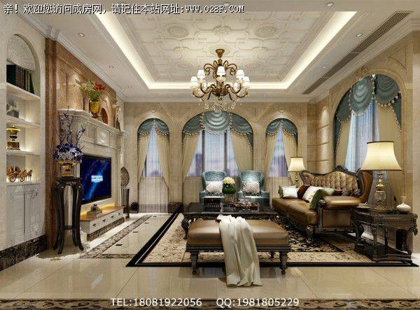 复地御香山法式风格别墅装修案例