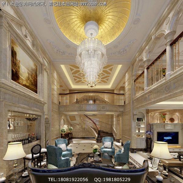 复地御香山法式风格别墅装修案例