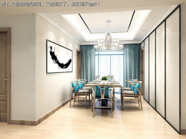 河畔新世界新中式风格案例