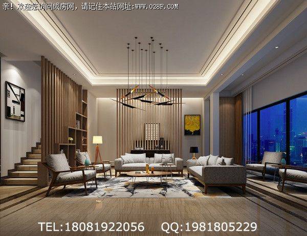 中洲中央城邦新中式风格案例