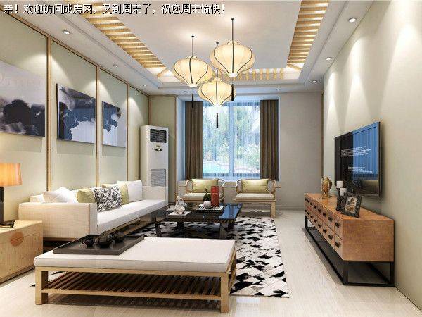 保利锦江里新中式风格案例 