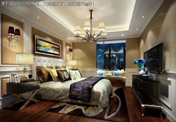 成都别墅装修简欧风格案例