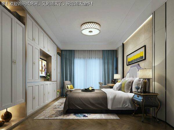 炜岸城简欧风格案例赏析