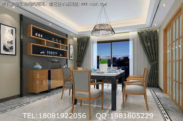 成都全包公司两江国际新中式风格案例