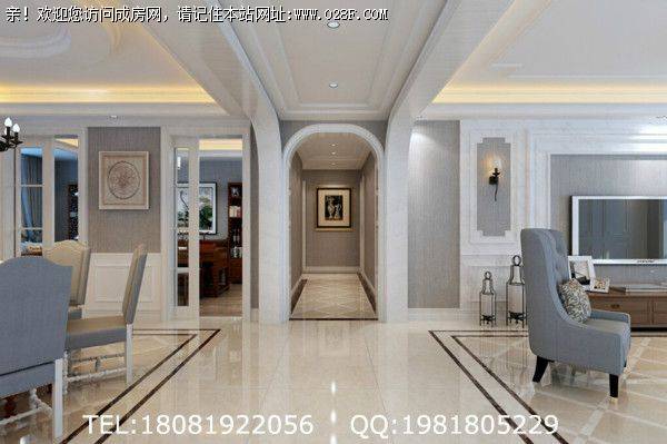 成都装修公司保利两河森林新古典风格案例