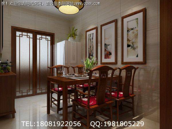 成都全包公司九龙仓御园新中式风格案例