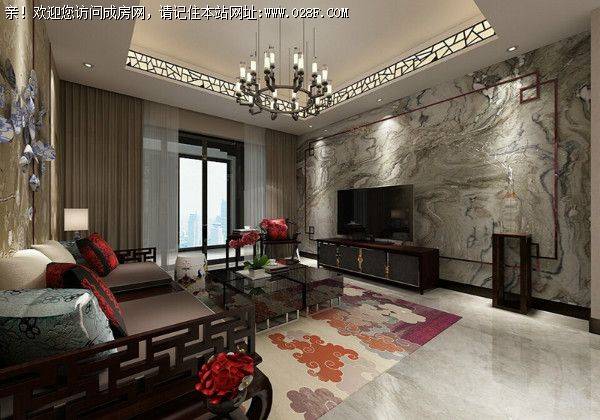 保利锦湖林语中式风格