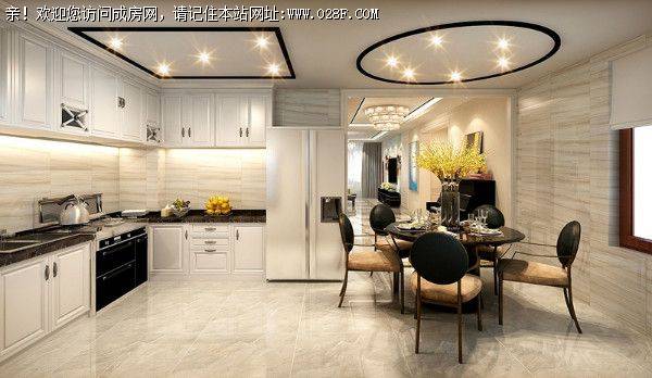 成都全包公司鸿基悦城现代混搭风格装修案例