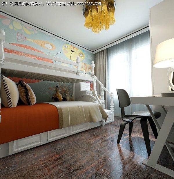 成都全包公司鸿基悦城现代混搭风格装修案例