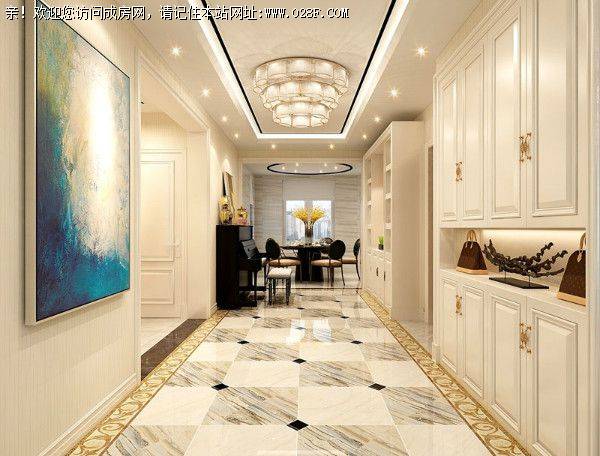 成都全包公司鸿基悦城现代混搭风格装修案例