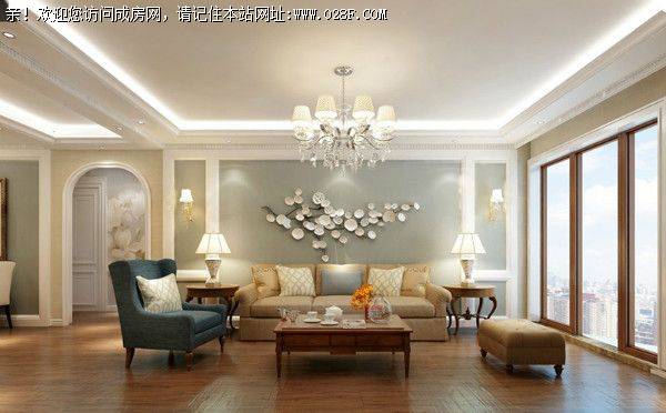 成都全包公司天祥广场简美风格装修案例