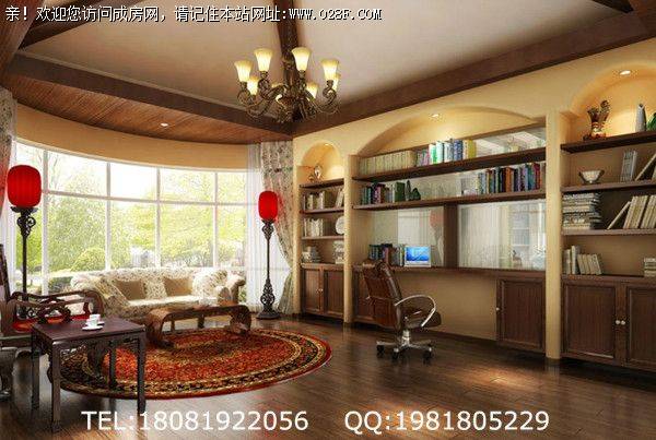 成都装修公司仁和春天国际美式风格案例