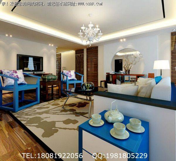 成都全包公司金沙国际新中式风格案例