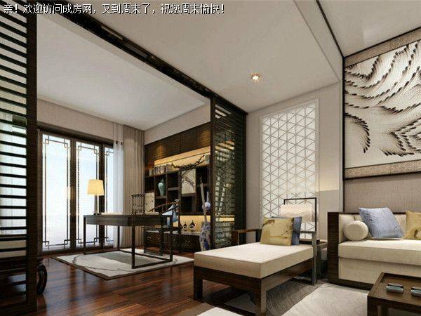 成都装修公司新中式风格案例 赏析