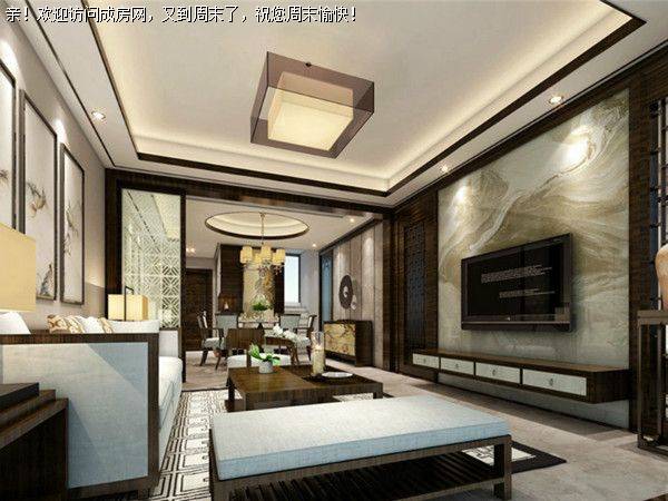 成都装修公司新中式风格案例 赏析