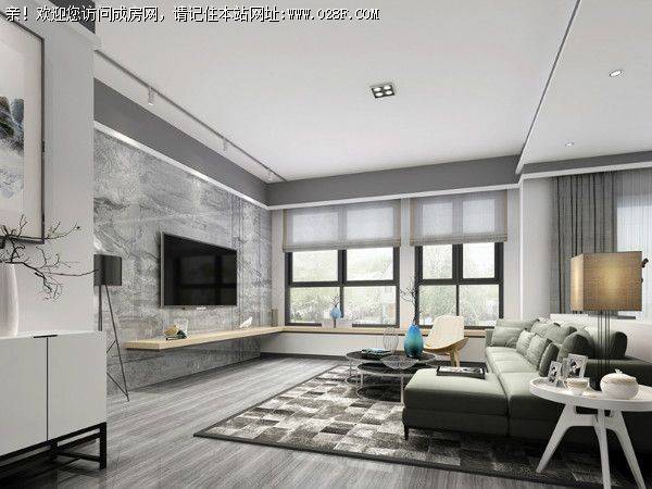 成都全包公司保利狮子湖现代风格案例