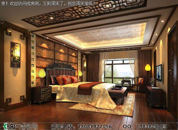 成都芙蓉古城别墅中式风格装修案例