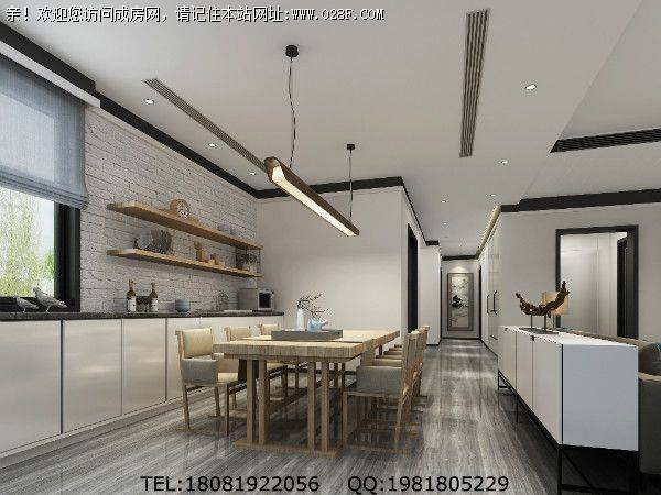 成都别墅装修四海逸家现代风格装修案例