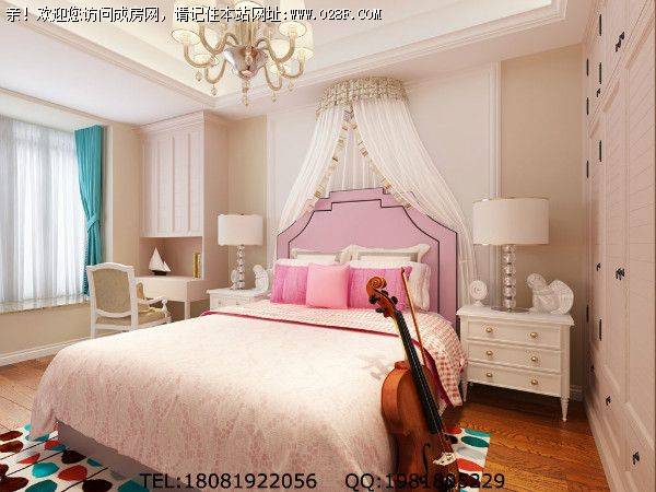 新都装修公司东骏湖美式风格装修案例