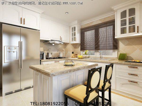 新都装修公司东骏湖美式风格装修案例