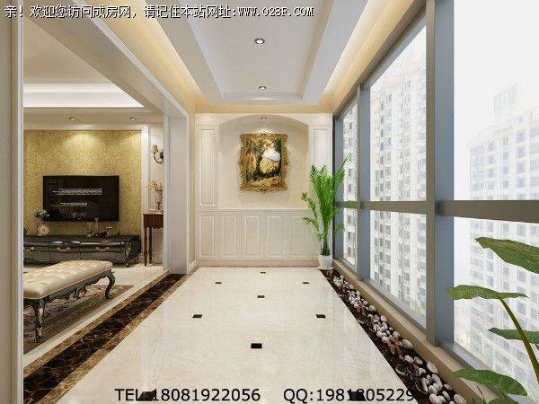 新都装修公司东骏湖美式风格装修案例