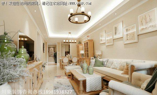 成都装修美式风格案例鉴赏