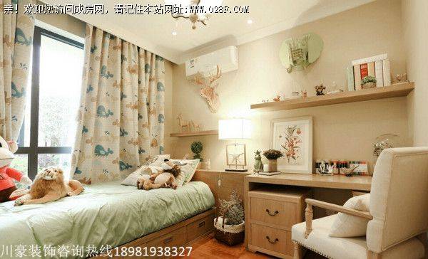 成都装修美式风格案例鉴赏