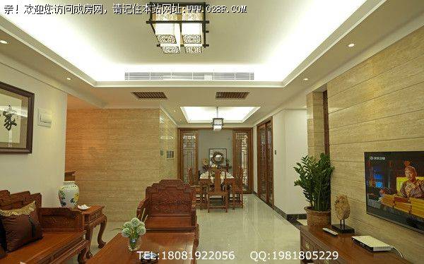 成都装修公司世茂玉锦湾新中式风格案例