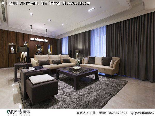 成都全装公司远大中央公园—新中式风格案例