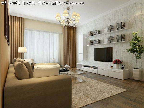 宏达世纪丽景现代风格案例分享