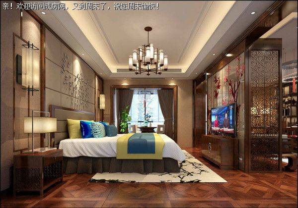 城南一号新中式风格装修案例