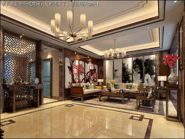 城南一号新中式风格装修案例