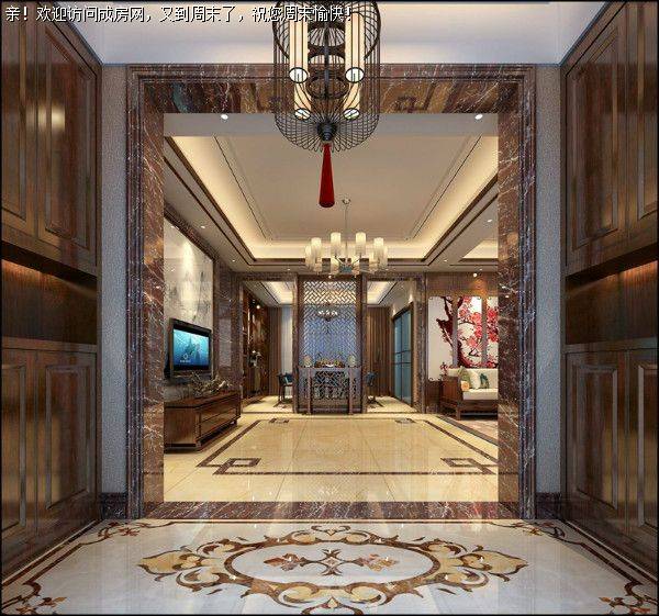 城南一号新中式风格装修案例