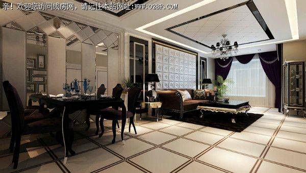 龙湖世纪后现代风格案例