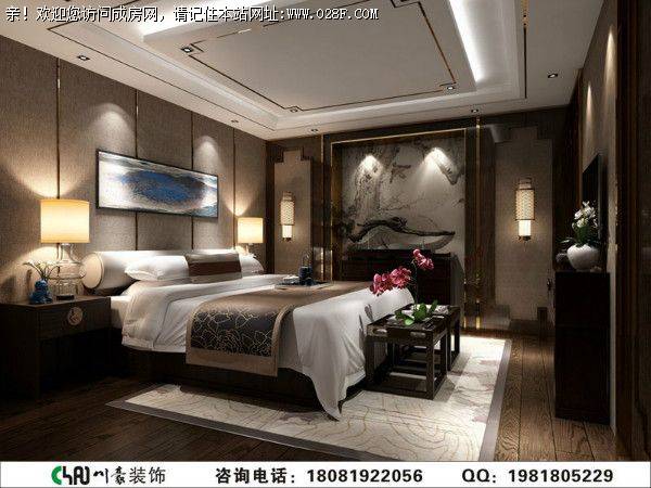 皇冠国际中式风格装修案例