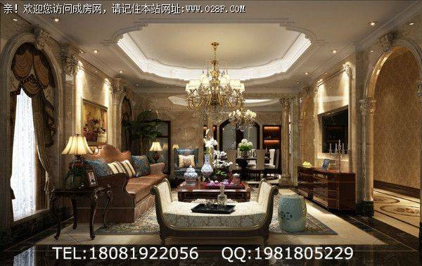 上品金沙欧式风格装修案例